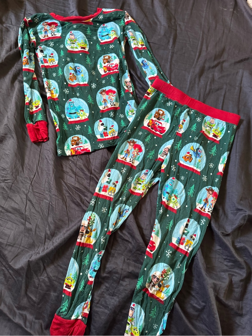 Little Sleepies Pixar Christmas 4T 2pc